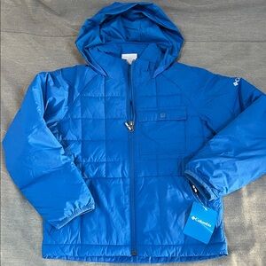 Columbia Kids Bright Blue Puffer Jacket